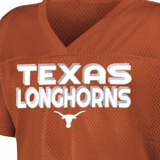 NCAA Texas Longhorns Girls' White Jersey image {2}