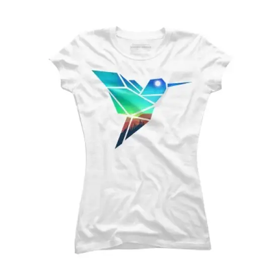 Junior's Design By Humans Nature Sparrow By clingcling T-Shirt image {4}