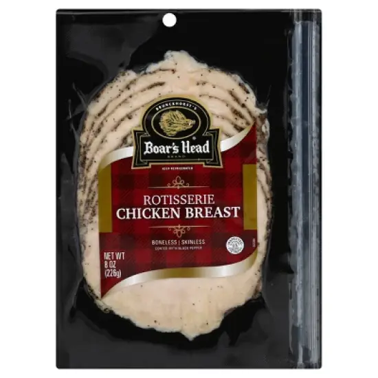 Boar's Head Sliced Rotisserie Chicken - 8oz image {1}