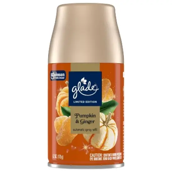 Glade Automatic Spray Air Freshener - Pumpkin & Ginger - 6.2 fl oz image {3}