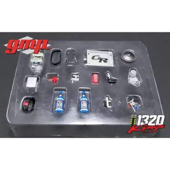 Accessory Pack 19 piece Set for "1969 Chevrolet Camaro 1320 Drag Kings" 1/18 Diecast Replica by GMP image {3}