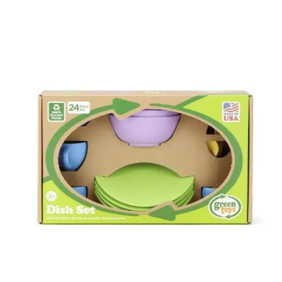 Green Toys Kitchen Role Play Dish Set image {2}