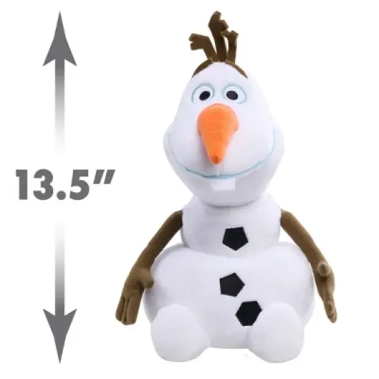 Disney Olaf Plush: Character Stuffed Animal, Polyester Material, Single Piece image {2}