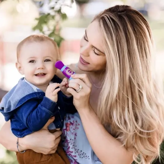 BOB KIDS SPF 30 Brush On Mineral Powder Sunscreen, Broad Spectrum, Water Resistant 80 Mins, Easy to Apply for Kids and Babies, Mfg in USA image {3}