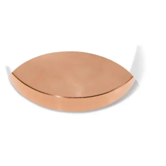 Gardener's Supply Company Small Round Copper Plant Tray, 10" Diameter image {4}