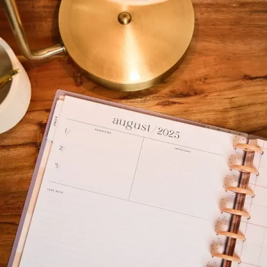 Happy Planner Timeless Teacher Big 2025-2026 12 Month Disc Bound Dated Planner image {17}