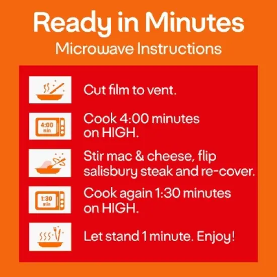 Lean Cuisine Protein Kick Frozen Salisbury Steak with Mac and Cheese - 9.5oz image {10}