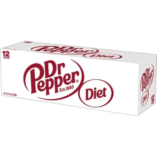 Diet Dr Pepper Soda - 12pk/12 fl oz Cans image {9}