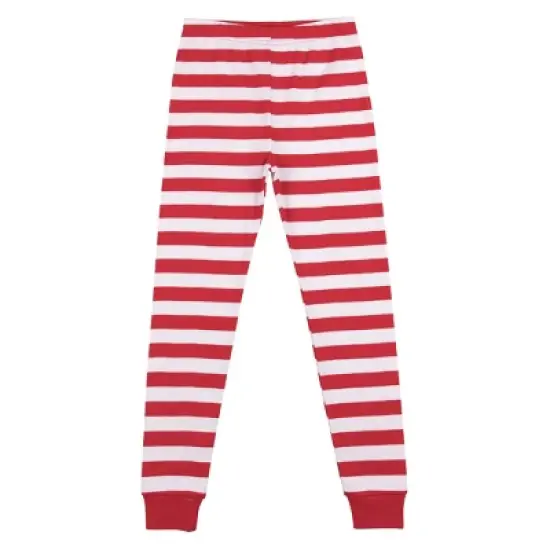 Five Nights At Freddy's I Survived Heads Youth Boy's Red & White Striped Short Sleeve Shirt & Sleep Pants Set image {3}