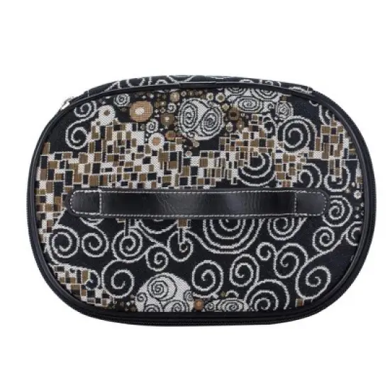 Signare USA Gustav Klimt The Kiss Toiletry Vanity Bag image {3}