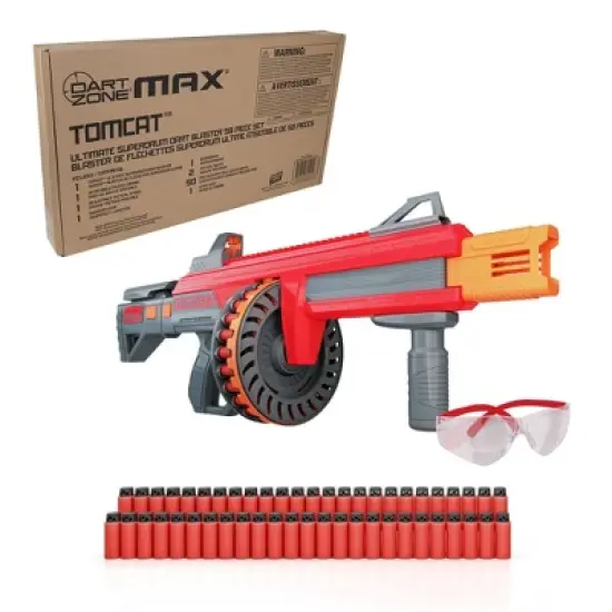 Dart Zone Max Tomcat Ultimate Superdrum Dart Blaster image {1}