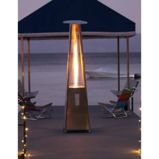 Quartz Glass Tube Portable Patio Heater - Stainless Steel - AZ Patio Heaters image {2}