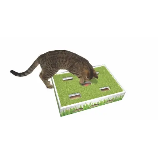 Petstages Grass Patch Hunting Box Cat Scratcher image {2}