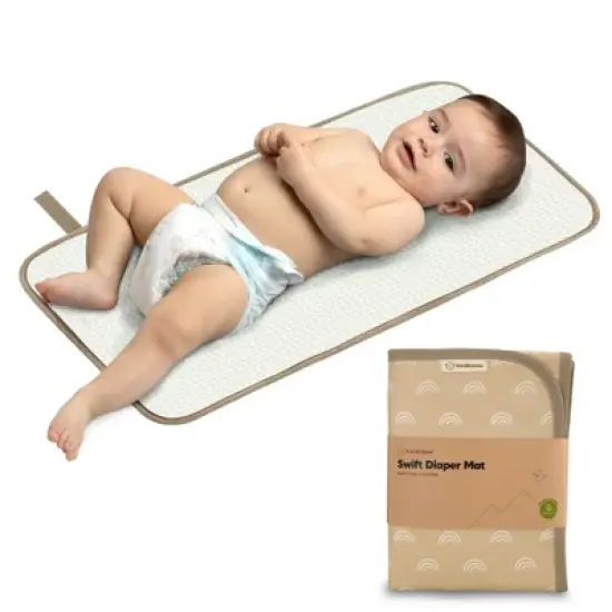 KeaBabies Swift Diaper Changing Pad, Portable Waterproof Diaper Changing Pad for Baby, Travel Changing Pad for Diaper Bag image {17}