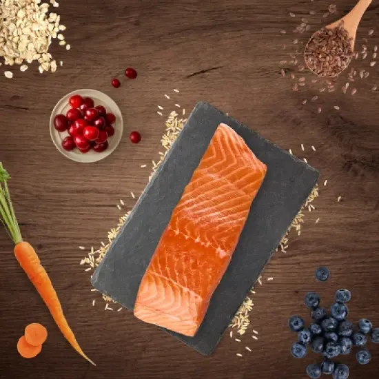 Blue Buffalo Wilderness High Protein Natural Adult Dry Dog Food plus Wholesome Grains, Salmon - 24lbs image {4}