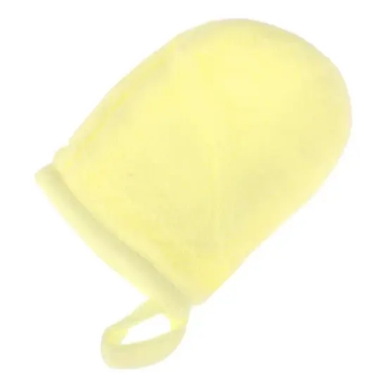 Unique Bargains Rectangular Glove Type Facial Sponges 3.94"x5.12" 1 Pc image {8}