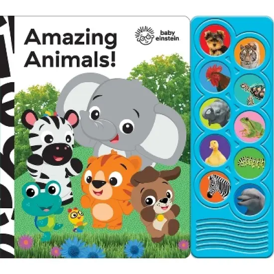 Baby Einstein Amazing Animals 10 Button Sound Book (Board Book) image {7}