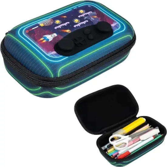 ZIPIT Gamer Pencil Case, Pencil Box for Boys image {6}