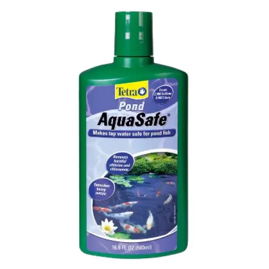 Tetra Pond AquaSafe Makes Tap Water Safe for Pond Fish Water Conditioner - 16.9 fl oz image {4}