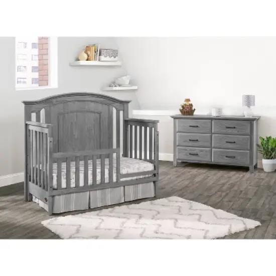 Oxford Baby Willowbrook 4-in-1 Convertible Crib image {5}