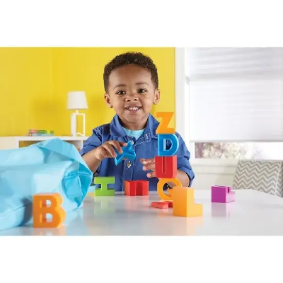 Learning Resources Letter Blocks, Fine Motor Toy, 36 Pieces, Ages 18 mos+ image {3}