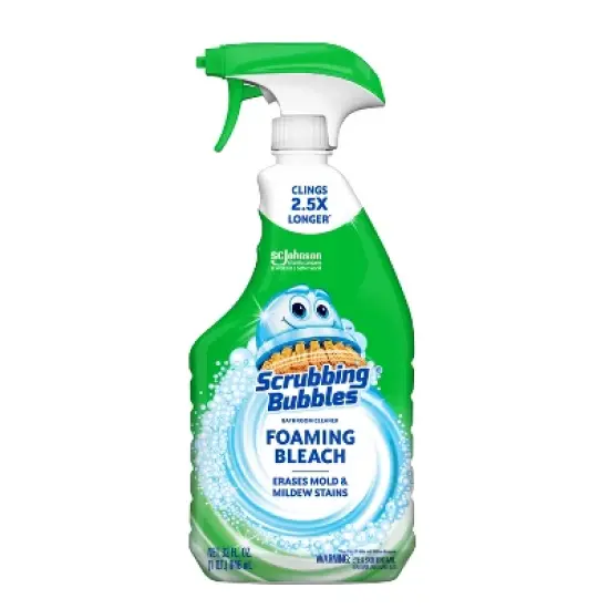Scrubbing Bubbles Foaming Bleach Bathroom Cleaner Trigger Bottle - 32oz image {3}