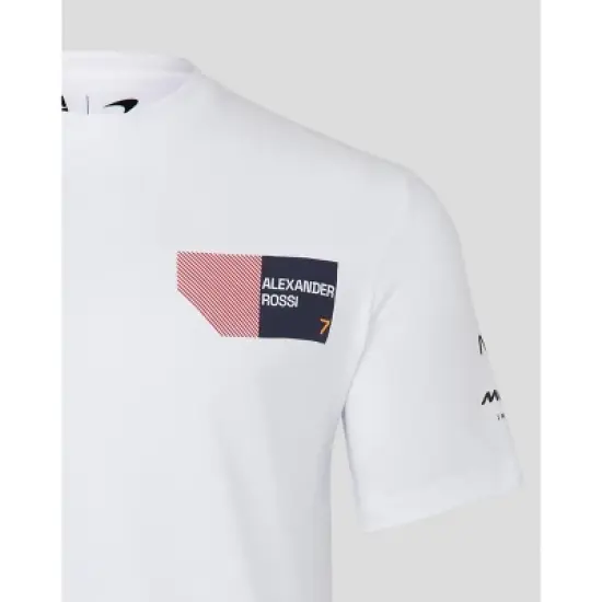 McLaren Indy Car Men's Alexander Rossi #7 T-Shirt image {1}