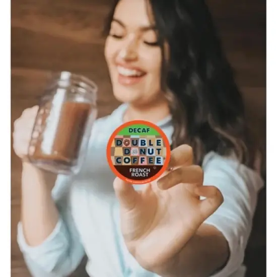 Decaf French Roast Coffee Pods image {3}
