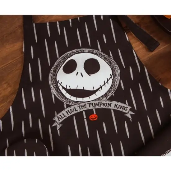 Ukonic Disney The Nightmare Before Christmas Jack Skellington Kitchen Cooking Apron image {1}