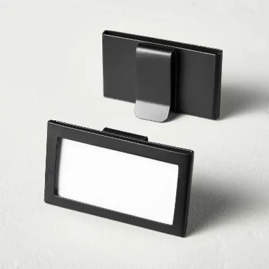 4pk Home Organization Metal Label Set - Hearth & Hand&trade; with Magnolia image {2}