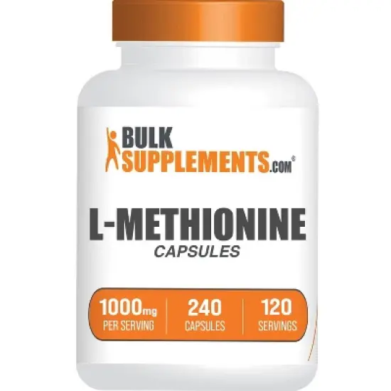 BulkSupplements L-Methionine Capsules image {6}