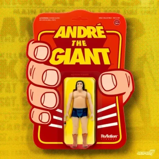 Super7 ReAction Figure - Andre The Giant - Vest image {1}