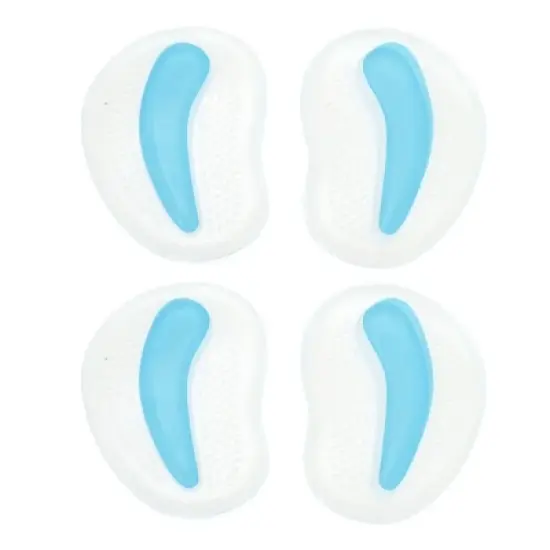Unique Bargains Soft Anti-slip Forefoot Insole Pads 2 Pairs image {6}