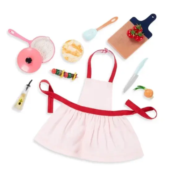 Our Generation Macy with Play Food Accessories 18" Posable Doll image {6}