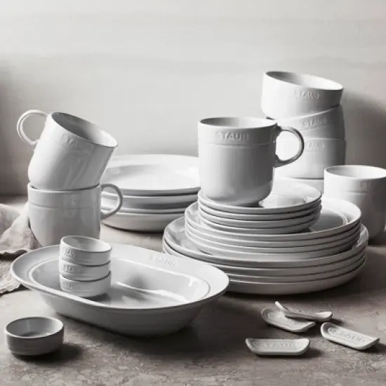 STAUB Ceramic Dinnerware 4-pc Condiment Dish Set image {2}