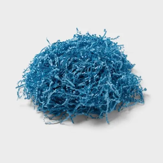 1.5oz Paper Shred Shredded Filler Blue - Spritz&trade; image {2}