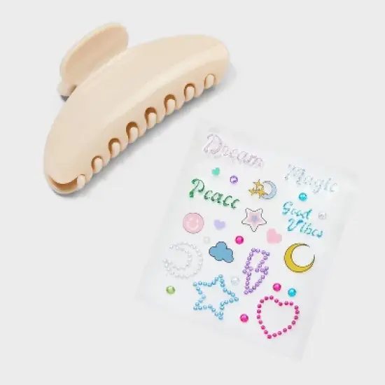 DIY Claw Hair Clip Stickers Kit - Wild Fable&trade;  image {4}