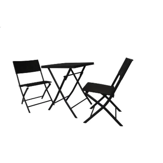 Saint Birch 3PCS Patio Set with 2 Folding Chairs and 1 Folding Table image {1}