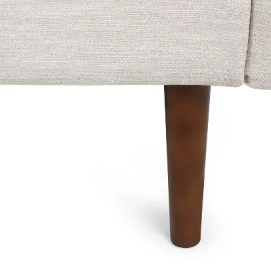 Feichko Contemporary Fabric Pillow Back 3 Seater Sofa - Christopher Knight Home image {7}