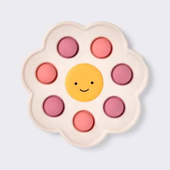 Silicone Pop-it Baby Toy - Flower - Cloud Island&trade; image {3}