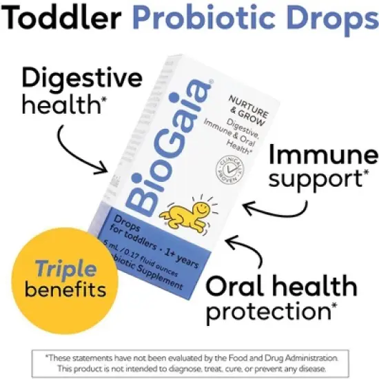 BioGaia Nurture & Grow - Probiotic Drops image {1}
