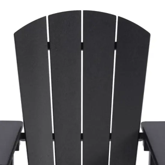 WestinTrends Malibu Kids Outdoor HDPE Adirondack Plastic Patio Chair image {11}