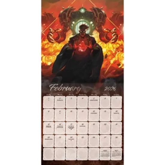 Trends International 2026 Magic the Gathering 12"x12" Wall Calendar image {2}