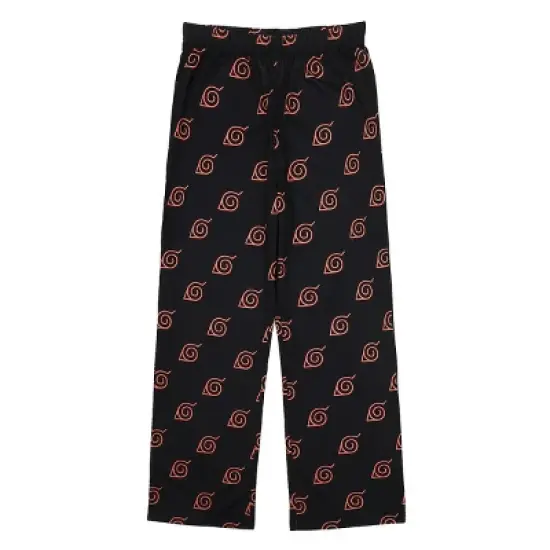 Naruto Shippuden Hidden Leaf Youth Boys Pajama Pants & Shirt Set image {2}