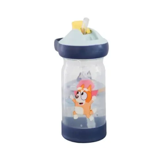 The First Years Bluey 12oz Sip & See Toddler Water Bottle with Floating Charm image {5}