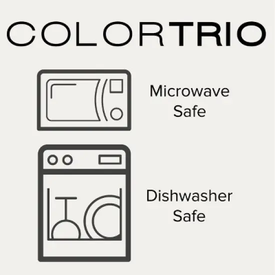 Noritake ColorTrio Stax Round Vegetable Bowl image {1}