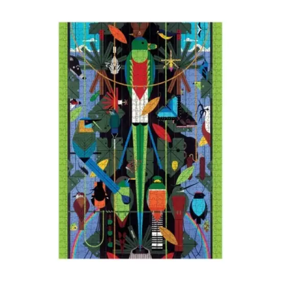 Pomegranate Charley Harper: Monteverde Jigsaw Puzzle - 1000pc image {2}