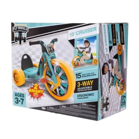 Jakks Pacific 15" Fly Wheel Kids' Tricycle image {5}