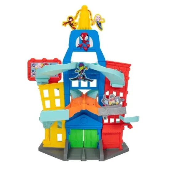 Spidey and His Amazing Friends Metals City Track Set image {2}