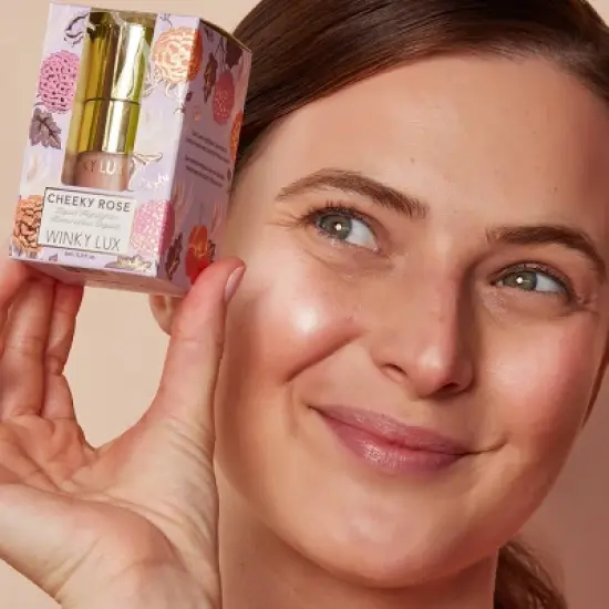 Winky Lux Cheeky Rose Liquid Highlighter - 0.21 fl oz image {6}